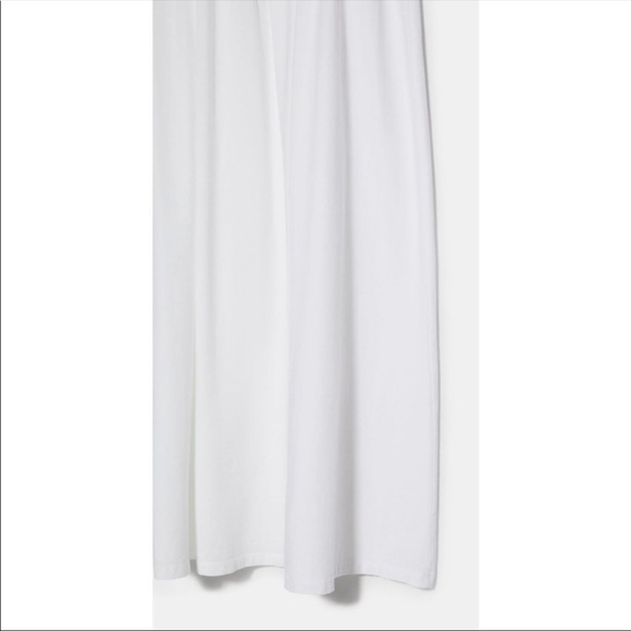 Zara Elasticized White Dress Small - Picture 6 of 12